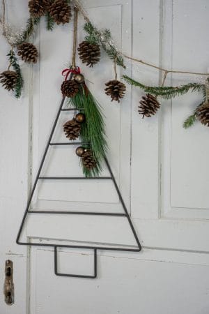 Tannenbaum Metall Weihnachten Weihnachtsdeko zum Aufhängen