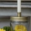 Kerzenhalter mit Glas zum Befüllen IBLaursen alpenstore Moderner Alpenlook